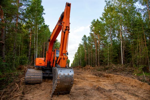 Cost of Backhoe Land Clearing in Stow